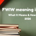 Fwiw Meaning In Text