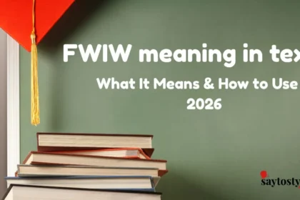 Fwiw Meaning In Text