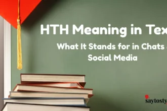 Hth Meaning In Text