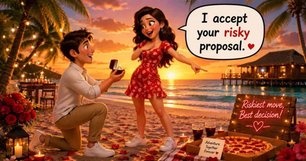 I Accept Your Risky Proposal