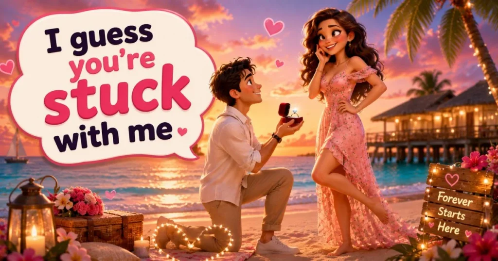 I Guess Youre Stuck With Me