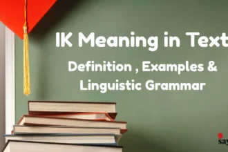 Ik Meaning In Text
