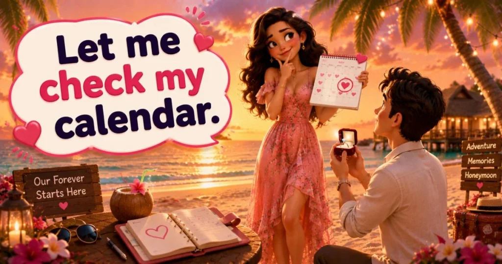 Let Me Check My Calendar
