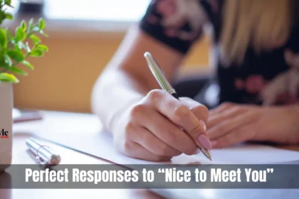Nice To Meet You