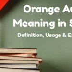 Orange Aura Meaning