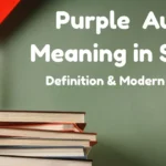 Purple Aura Meaning