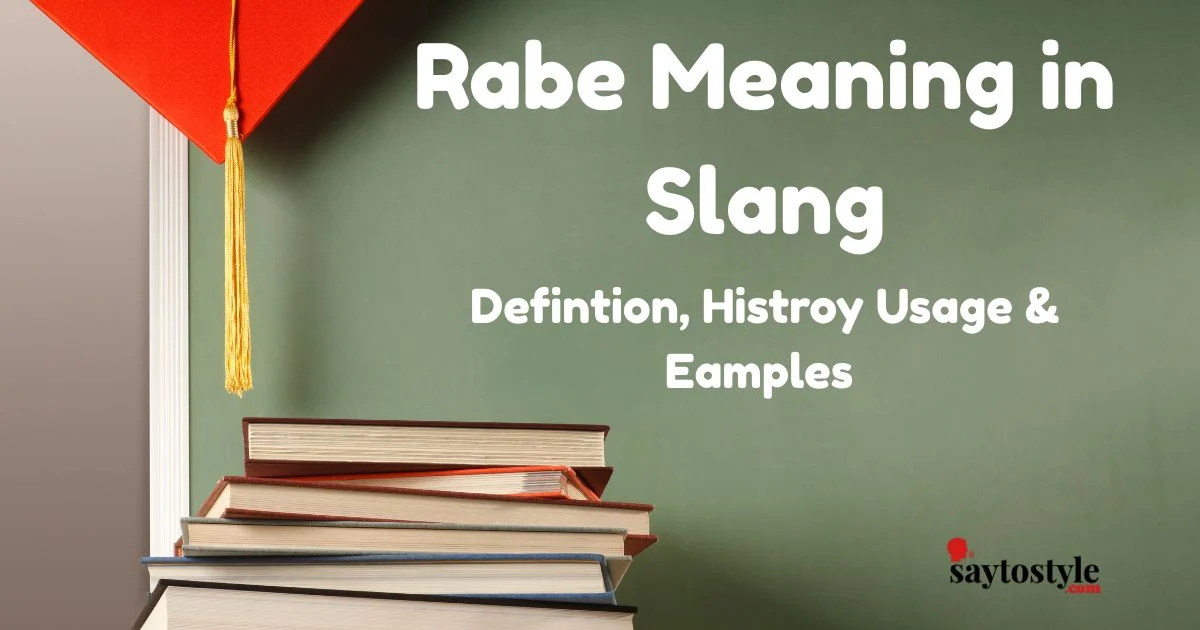 Rabe Meaning