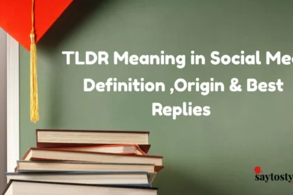 Tldr Meaning In Social Media