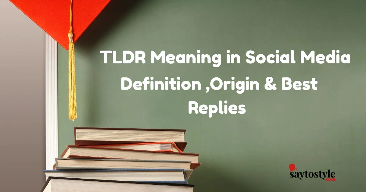 Tldr Meaning In Social Media