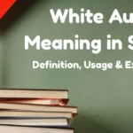 White Aura Meaning In Slang