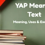 Yap Mean In Text