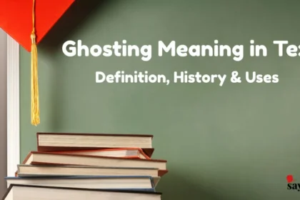 Ghosting Meaning In Text
