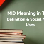Mid Meaning In Text
