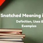 Snatched Meaning In Text