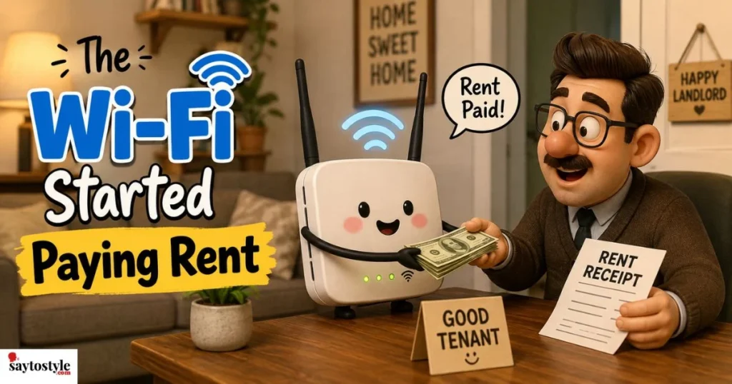 The Wi Fi Started Paying Rent