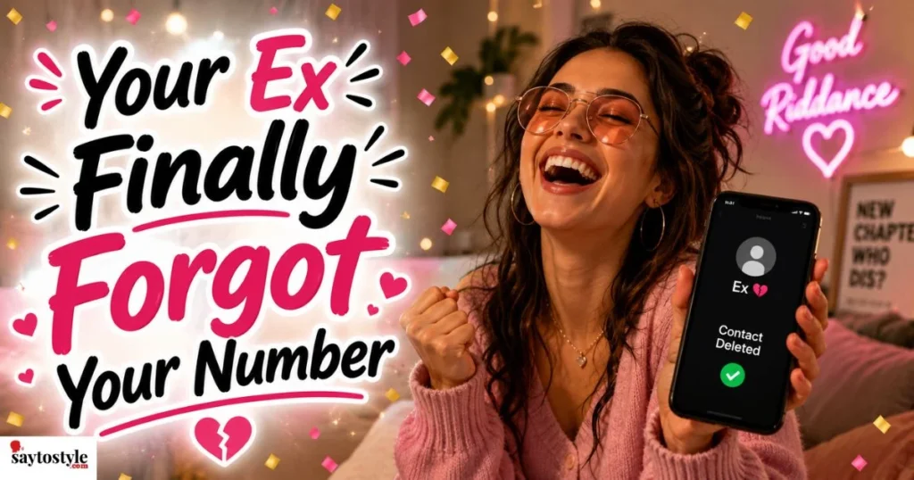 Your Ex Finally Forgot Your Number