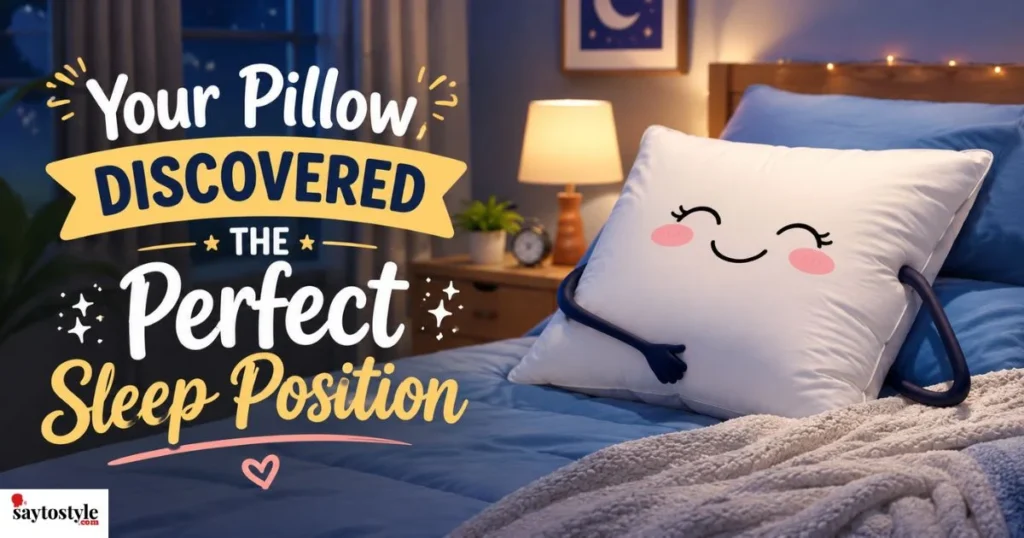 Your Pillow Discovered The Perfect Sleep Position